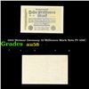 Image 1 : 1923 Weimar Germany 10 Millionen Mark Note P# 106C Grades Choice AU/BU Slider