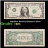 Image 1 : 1963B $1 Federal Reserve Note Grades vf+