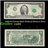 Image 1 : 1995 $2 Green Seal Federal Reseve Note Grades Choice CU