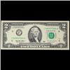 Image 2 : 1995 $2 Green Seal Federal Reseve Note Grades Choice CU