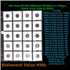 Image 1 : Huge Liifetime Collection - Too Many Coins To Auction Individually - This Lot is For One Page of 20 