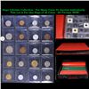Image 1 : Huge Liifetime Collection - Too Many Coins To Auction Individually - This Lot is For One Page of 20 