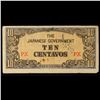 Image 2 : 1942 Philippines Under Japanese (JIM) Occupation 5 Centavo Note P# 104B Grades vf+