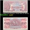 Image 1 : 1950 Great Britain 1 Pond Note P# M22A Grades Select CU