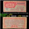 Image 1 : 1947 U.S. Military Payment Certificate MPC 10 Cent Note P# M9A Grades vf+