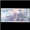 Image 2 : Upper Korea 5 Won Note P# 40B Grades Gem CU