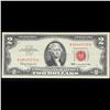 Image 2 : 1963 $2 Red seal United States Note Grades vf+