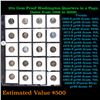 Image 1 : Huge Liifetime Collection - Too Many Coins To Auction Individually - This Lot is For One Page of 20 