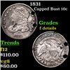 Image 1 : 1831 Capped Bust Dime 10c Grades VF Details