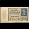 Image 2 : Set of 2 Consecutive 1922 Germany 10,000 Mark "Vampire Note" P# 72 Grades CU
