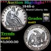 Image 1 : ***Auction Highlight*** 1848-o Seated Half Dollar 50c Graded Select Unc BY USCG (fc)