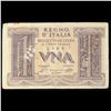 Image 2 : 1939 Italy 1 Lire Note P# 26 Grades vf++