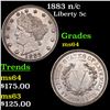 Image 1 : 1883 n/c Liberty Nickel 5c Grades Choice Unc