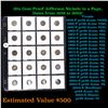 Image 1 : Huge Liifetime Collection - Too Many Coins To Auction Individually - This Lot is For One Page of 20 