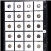 Image 2 : Huge Liifetime Collection - Too Many Coins To Auction Individually - This Lot is For One Page of 20 