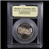 Image 2 : Proof 1991-S Mount Rushmore Modern Commem Half Dollar 50c Graded GEM++ Proof Deep Cameo By USCG