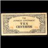 Image 2 : 1942 Philippines Under Japanese (JIM) Occupation 5 Centavo Note P# 104B Grades vf+