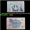 Image 1 : 1908 Imperial Germay 100 mark Note P# 33A Grades vf++