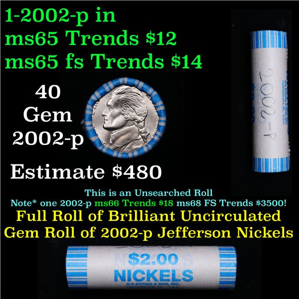 Shotgun Jefferson 5c roll, 2002-p 40 pcs String & Son Wrapper