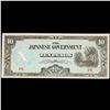 Image 2 : 1942 Philippines Under Japanese (JIM) Occupation 10 Pesos Note P# 108A Grades Select CU