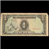 Image 2 : 1942 Philippines Under Japanese (JIM) Occupation 1 Pesos Note P# 109A Grades vf++