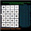 Image 1 : Huge Liifetime Collection - Too Many Coins To Auction Individually - This Lot is For One Page of 20 
