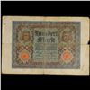 Image 2 : 1920 Weimar Germany 100 Mark Note P# 69A Grades vf+