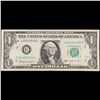 Image 2 : 1963B $1 Federal Reserve Note Grades vf+