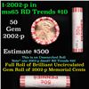 Image 1 : Shotgun Lincoln 1c roll, 2002-p 50 pcs String & Son Wrapper.