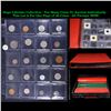 Image 1 : Huge Liifetime Collection - Too Many Coins To Auction Individually - This Lot is For One Page of 20 
