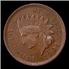 Image 2 : 1904 Indian Cent 1c Grades xf+