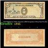 Image 1 : 1942 Philippines Under Japanese (JIM) Occupation 5 Pesos Note P# 110A Grades vf++