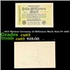 Image 1 : 1923 Weimar Germany 10 Millionen Mark Note P# 106C Grades Select CU