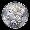 Image 2 : 1887-p Morgan Dollar $1 Grades Select Unc PL