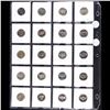 Image 3 : Huge Liifetime Collection - Too Many Coins To Auction Individually - This Lot is For One Page of 20 