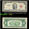 Image 1 : 1963A $2 Red seal United States Note Grades vf++