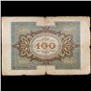 Image 3 : 1920 Weimar Germany 100 Mark Note P# 69B Grades vf, very fine
