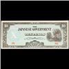 Image 2 : 1942 Philippines Under Japanese (JIM) Occupation 10 Pesos Note P# 108A Grades Select CU