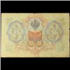 Image 3 : 1905 Imperial Russia 3 Ruble Note P# 9C Grades vf++