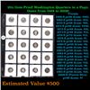 Image 1 : Huge Liifetime Collection - Too Many Coins To Auction Individually - This Lot is For One Page of 20 