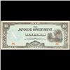 Image 2 : 1942 Philippines Under Japanese (JIM) Occupation 10 Pesos Note P# 108A Grades Select CU
