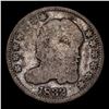 Image 2 : 1832 Capped Bust Half Dime 1/2 10c Grades g, good