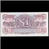Image 5 : 2x Consecutive 1948 2nd Series British Armed Forces 1 Pound Special Voucher, CU! P# M22a Grades Gem 