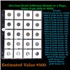 Image 1 : Huge Liifetime Collection - Too Many Coins To Auction Individually - This Lot is For One Page of 20 