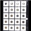 Image 2 : Huge Liifetime Collection - Too Many Coins To Auction Individually - This Lot is For One Page of 20 