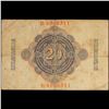 Image 3 : 1908 Imperial Germany 20 Mark Note P# 31 Grades vf+