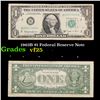 Image 1 : 1963B $1 Federal Reserve Note Grades vf+