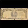 Image 2 : 1942 Philippines Under Japanese (JIM) Occupation 5 Pesos Note P# 107A Grades f+