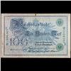 Image 2 : 1908 Imperial Germany 100 Mark Note P# 34 Grades Select AU