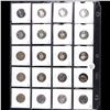 Image 2 : Huge Liifetime Collection - Too Many Coins To Auction Individually - This Lot is For One Page of 20 